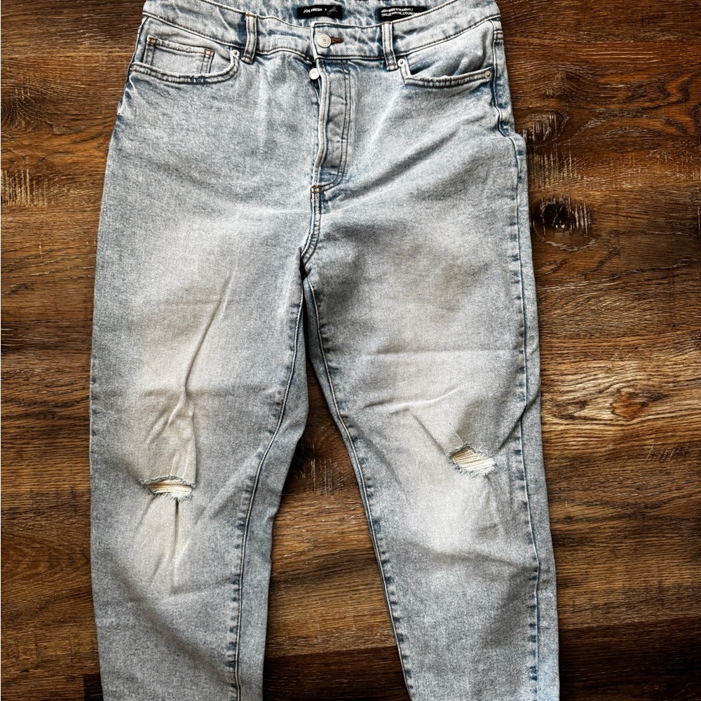 Joe Fresh Jillian Harris Collab Light Distressed Jeans